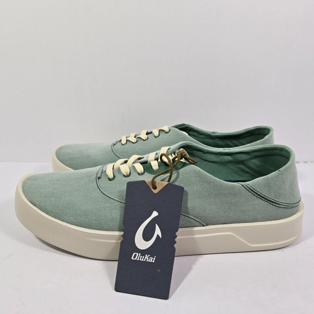 Olukai Tradewind Bamboo Casual Shoes Lightweight Canvas Shoes Mens 11.5